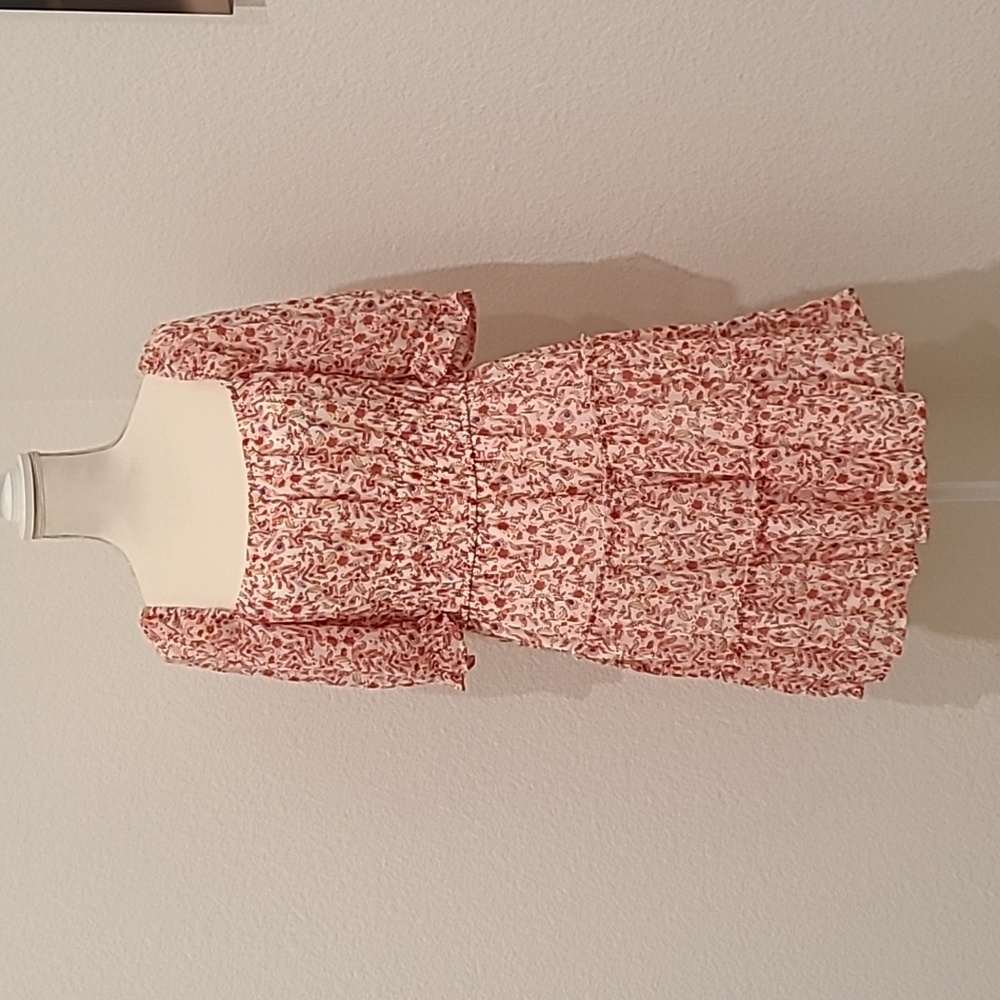 Trixxi Red Floral Dress